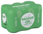 Motor Oil Premium energy drink With Natural Caffeine 6 x 330ml Case For Sale