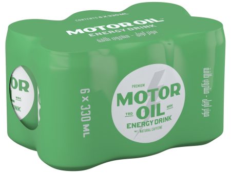 Motor Oil Premium energy drink With Natural Caffeine 6 x 330ml Case For Sale