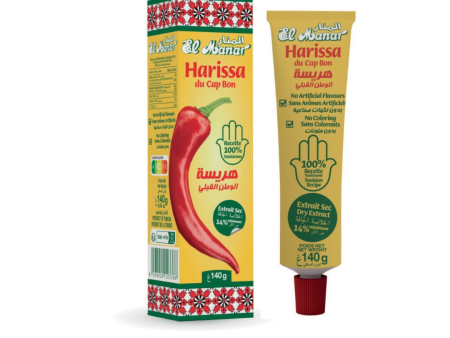 El Manar Harissa Tube 140g Online now