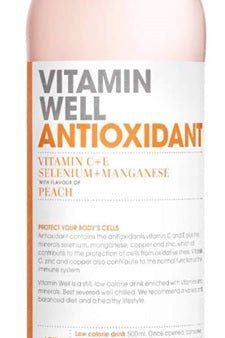 Vitamin Well Drink Antioxidant Peach 500ml Online now