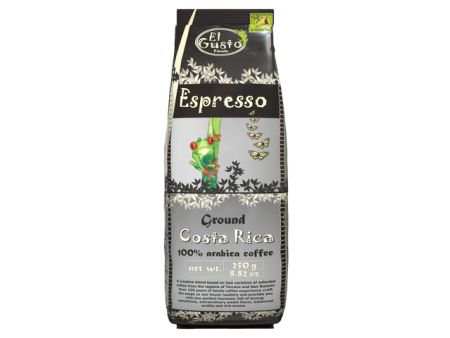 El Gusto Espresso Ground Coffee 250 g Discount