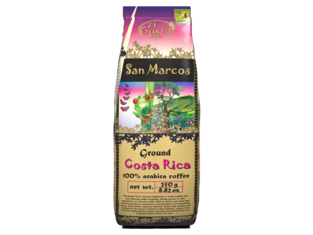 El Gusto San Marcos Ground Coffee 250 g Online Hot Sale