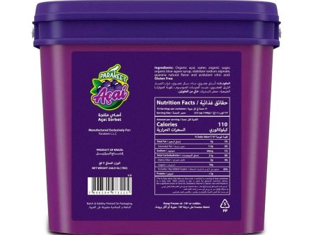 Organic Acai Purée Scoopable 7Kg bucket Hot on Sale