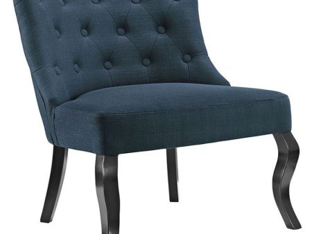 Royal Fabric Armchair in Azure Hot on Sale