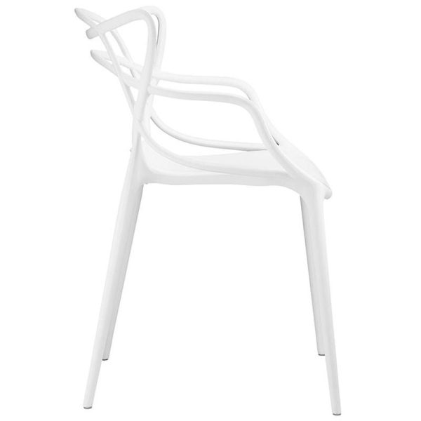 Entangled Dining Armchair in White by Joe s Furniture Online now