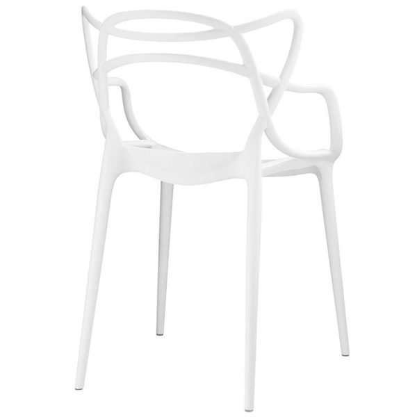 Entangled Dining Armchair in White by Joe s Furniture Online now