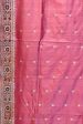 Real Zari Handloom Kadhua Banarasi Shalu Silk Satin Saree - Small Border - Sangita - All Gold Zari - Peach Red Hot on Sale