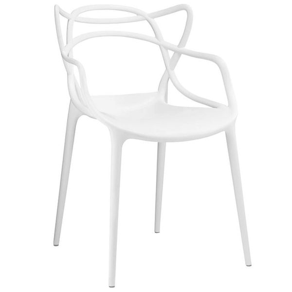 Entangled Dining Armchair in White by Joe s Furniture Online now