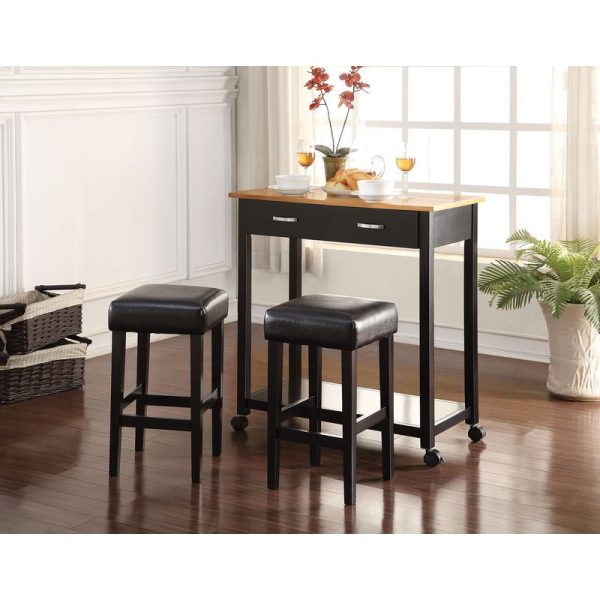 3 Piece Counter Height Set Fashion