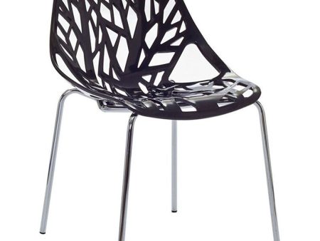 Stencil Dining Side Chair in Black Discount