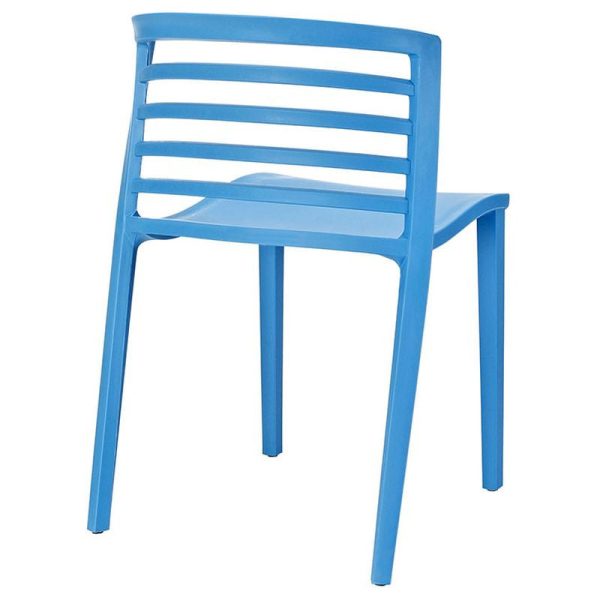 Curvy Dining Side Chair in Blue Online