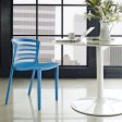 Curvy Dining Side Chair in Blue Online