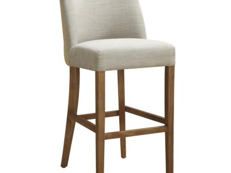 Mercer Jute Bar Stool Cappuccino Online Hot Sale