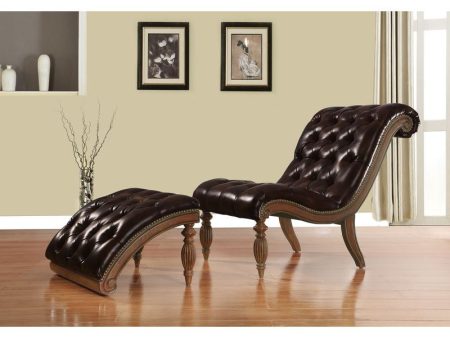 2 Piece Chair & Ottoman Fashion