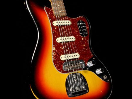 Fender Custom Shop Bass VI Relic Electric Bass 3-Tone Sunburst Online Sale