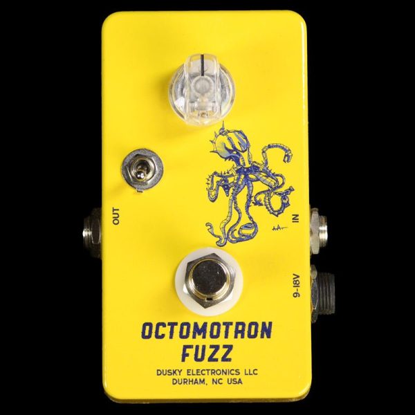 Dusky Electronics Octomotron Fuzz Guitar Effects Pedal Supply