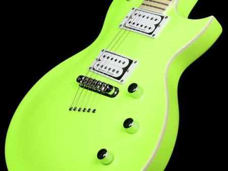 Used Kramer Assault 220 Plus Electric Guitar Flourescent Green For Discount