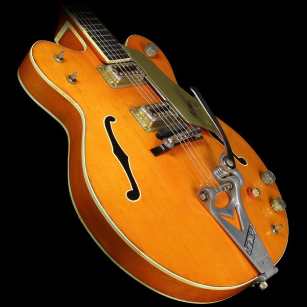 Used 1964 Gretsch 6120 Chet Atkins Electric Guitar Orange Online Hot Sale