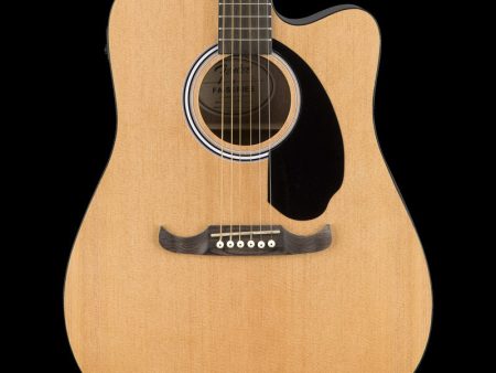 Fender FA-125CE Dreadnought Acoustic Natural Cheap