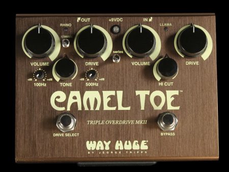 Way Huge Camel Toe Triple Overdrive MKII Effects Pedal Sale