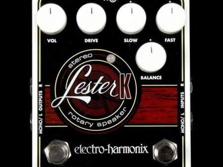 Electro-Harmonix Lester K Rotary Speaker Emulator Effects Pedal For Cheap