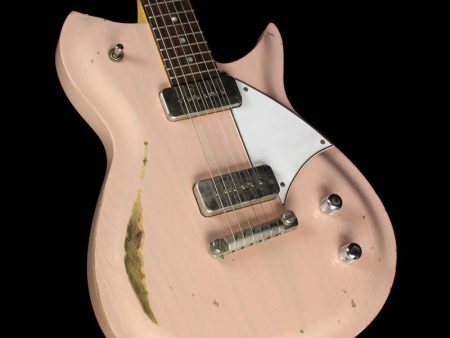 Used 2012 Fano Alt de Facto RB6 Electric Guitar Pink Mary Online now